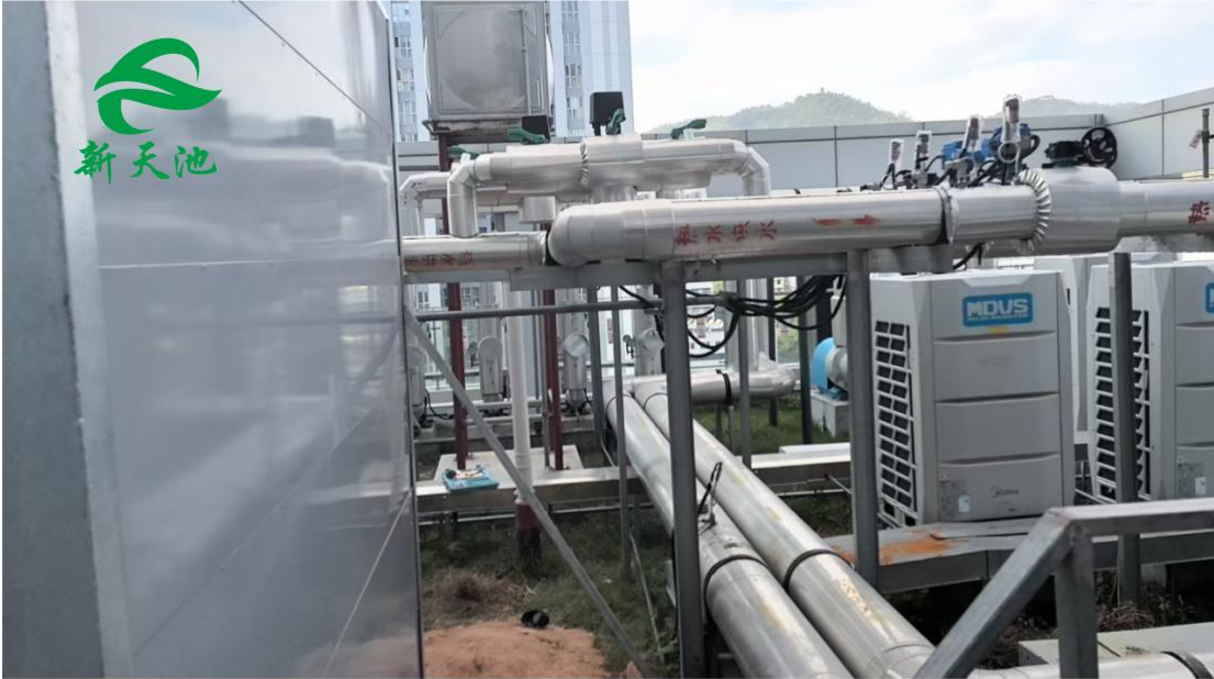  深圳鹽田區(qū)某專家宿舍樓熱泵機組隔聲降噪