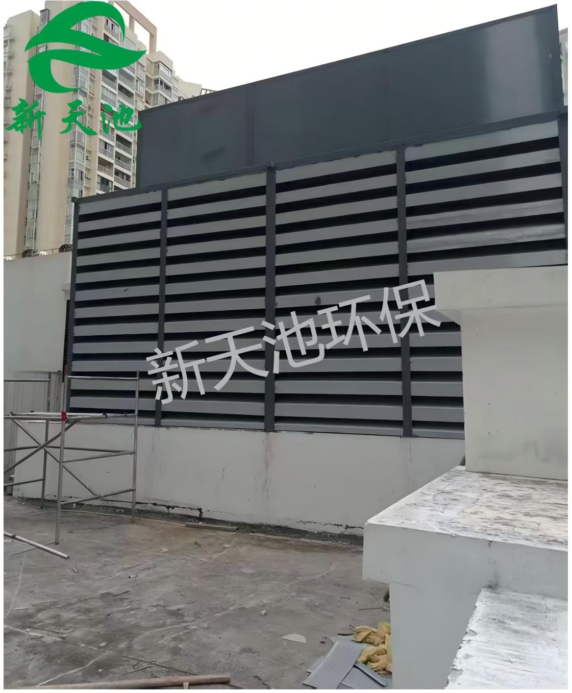 深圳市南山區(qū)某商業(yè)項目冷卻塔噪音治理工程