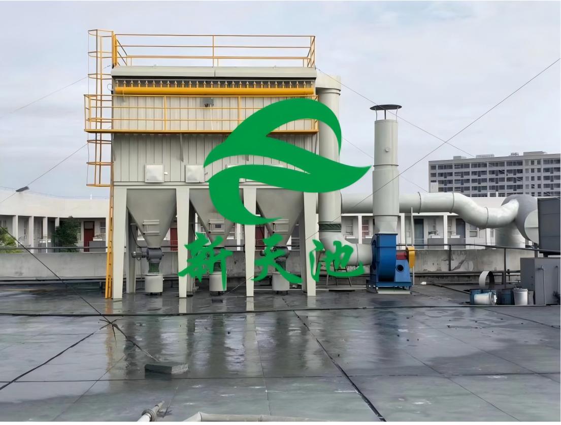 惠州市惠陽區(qū)某建材公司袋式除塵治理工程